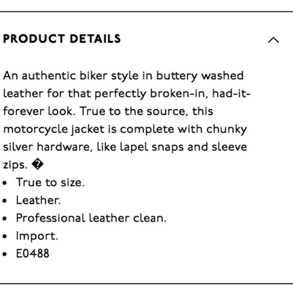 Madewell Washed Leather Motorcycle Jacket - Picture 5 of 8